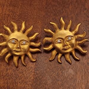 Vintage Sun Earrings